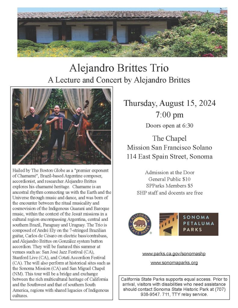 Lecture – Alejandro Brittes – Chamamé Cultural Music of South America 1