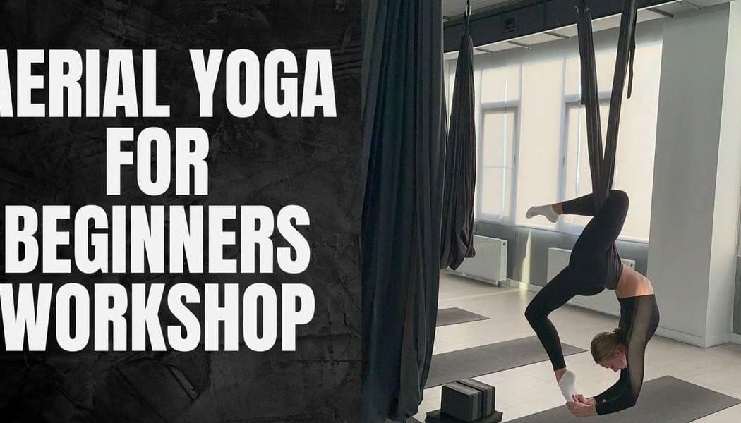 Aerial Yoga Workshop for Beginners Fly into Fit 1