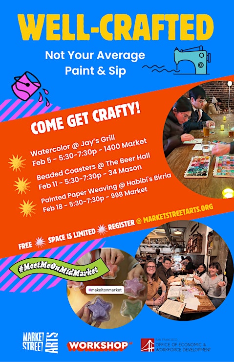 SF Well-Crafted: Free Making Beaded Coasters 1