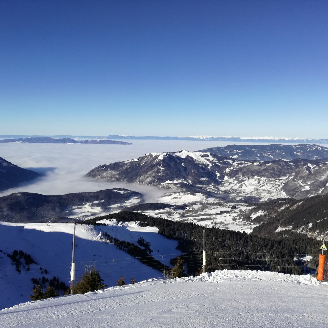 Piste de ski des houches 3