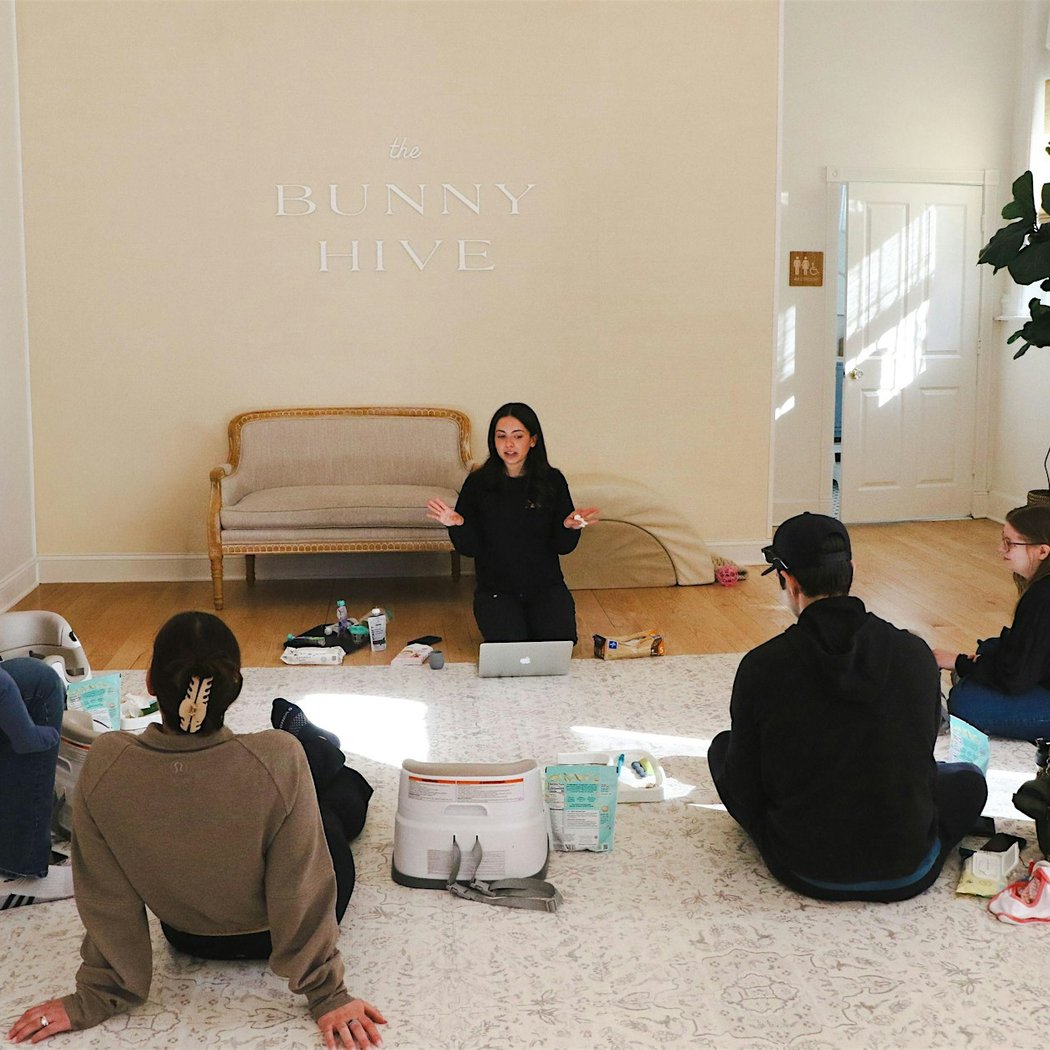Starting Solids Class: Parent + Baby (6-10 months) 1