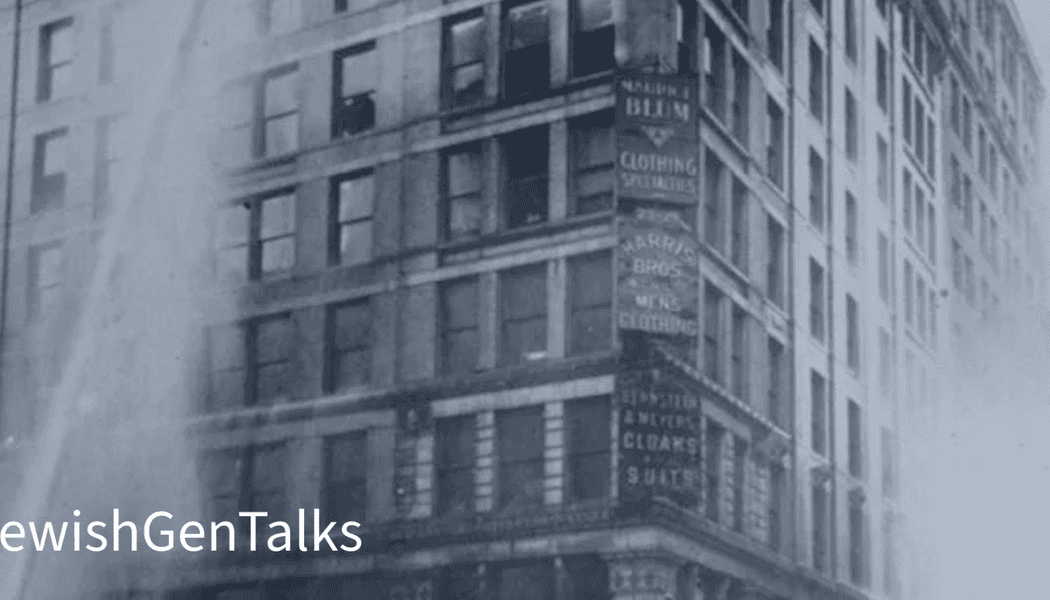 JewishGen Talks: Disaster through the Lens of Genealogy – the Triangle Factory Fire Case Study 1