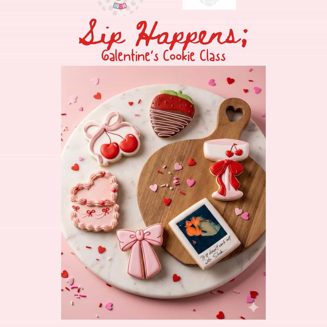 Galentine's Cookie Class 1