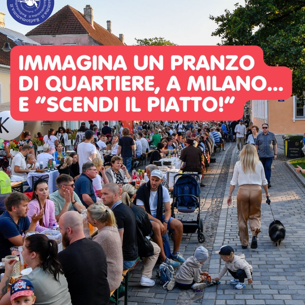 Pranzo conviviale di vicinato