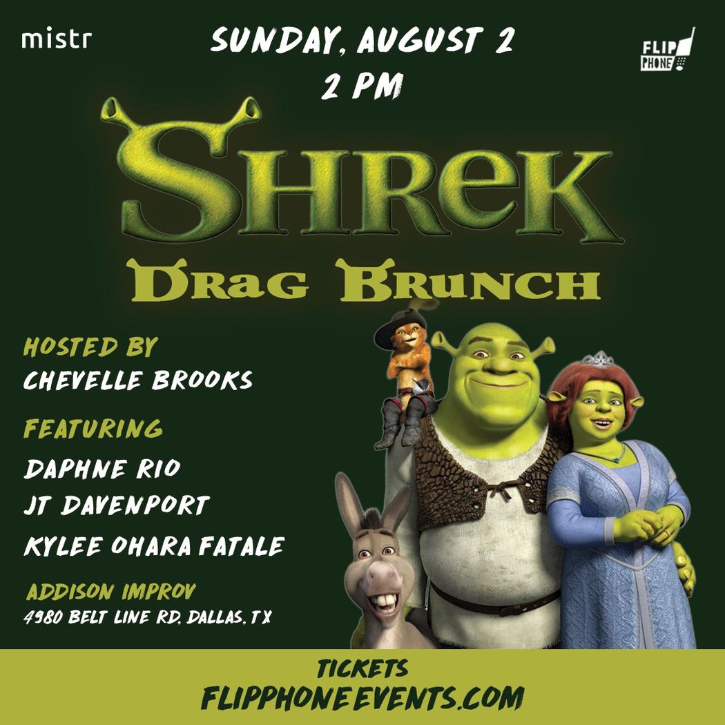 Flip Phone: Shrek Drag Brunch 1