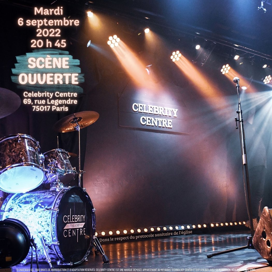 Théâtre Celebrity Centre / Scène ouverte Paris 1