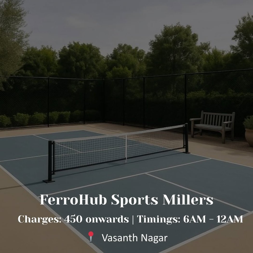 FerroHub Sports Millers Pickleball 1