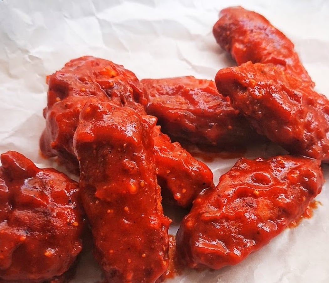 Triple IPA's and hot wings for the brave 1