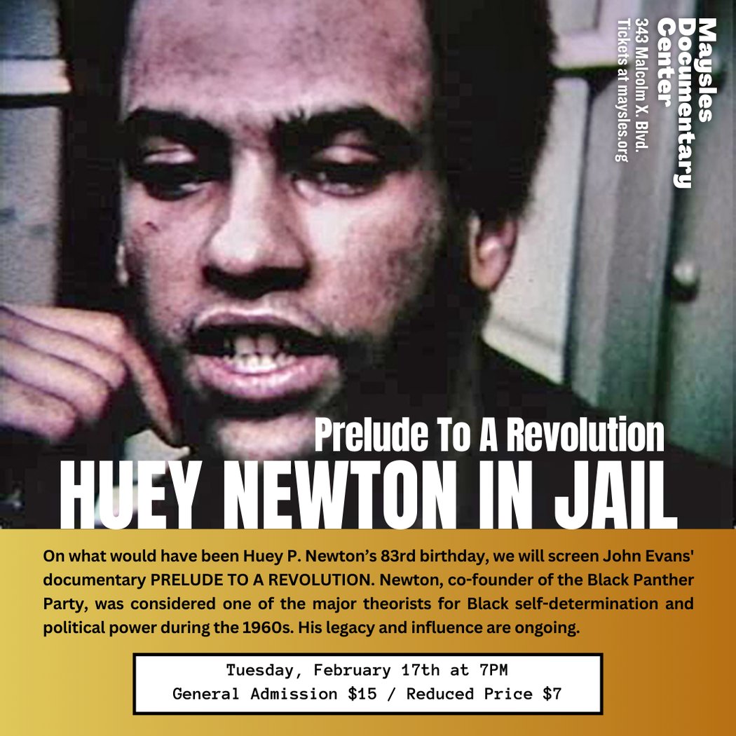 Prelude to a Revolution: Huey Newton in Jail 1