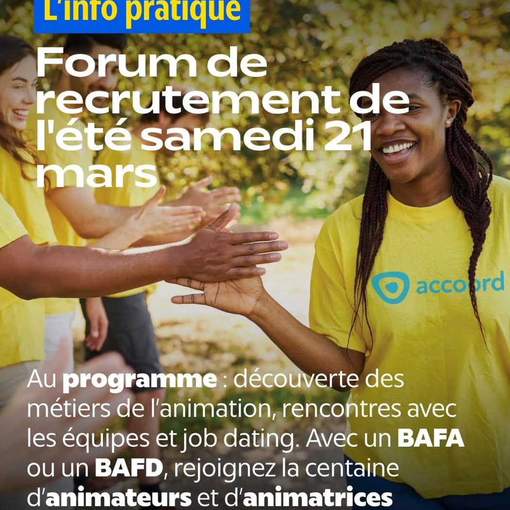 Forum de recrutement de l'été 1
