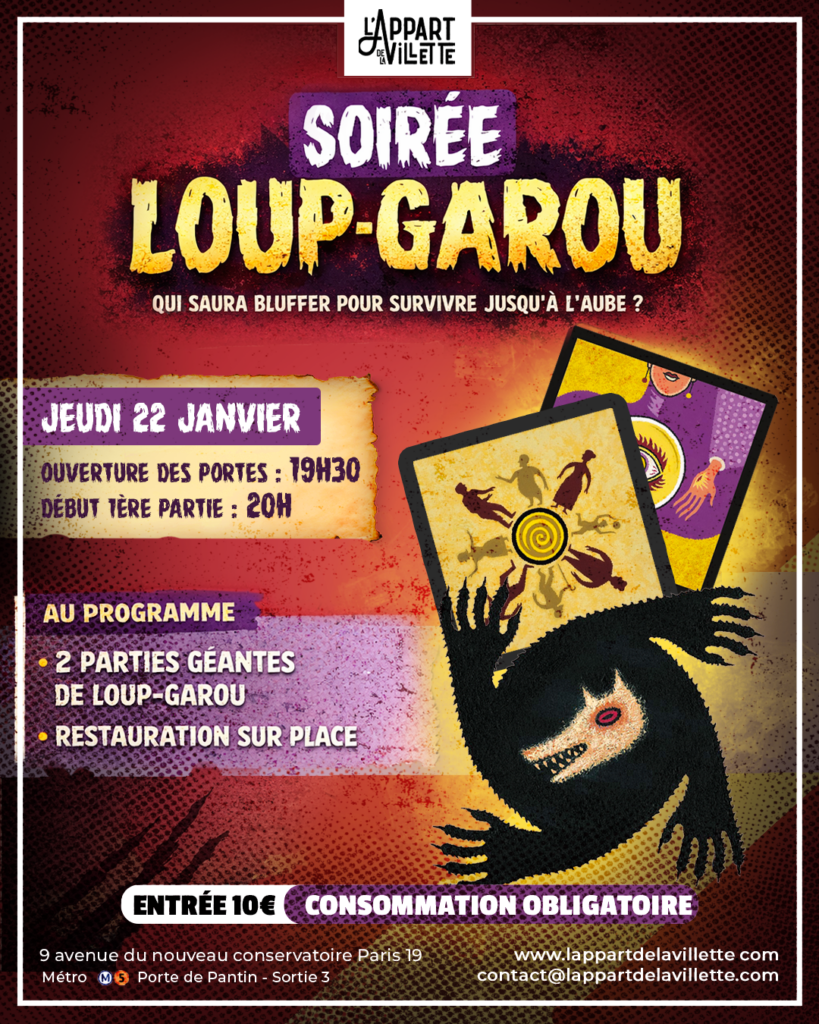 Soirée Jeux Loup Garou 1
