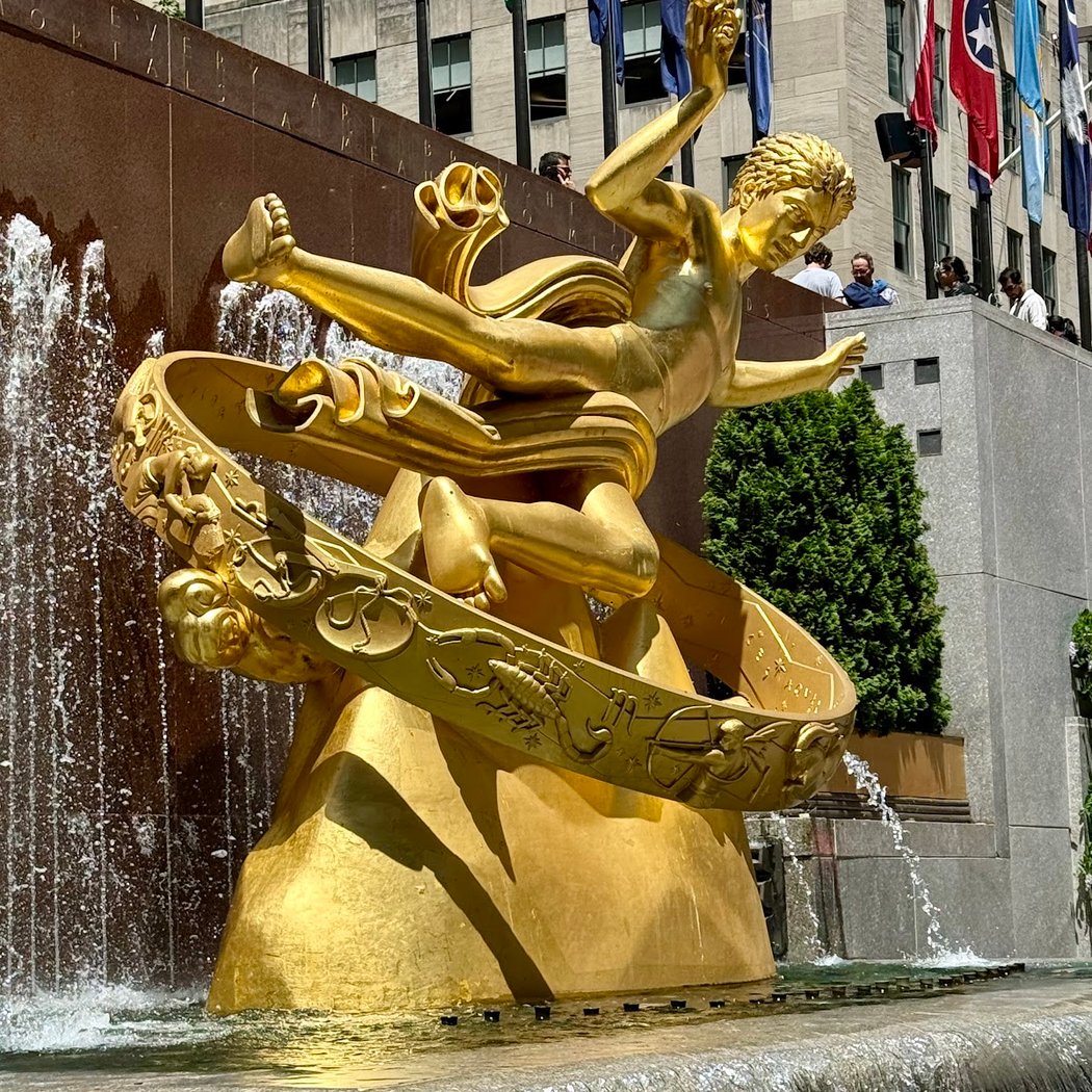 Prometheus statue 3