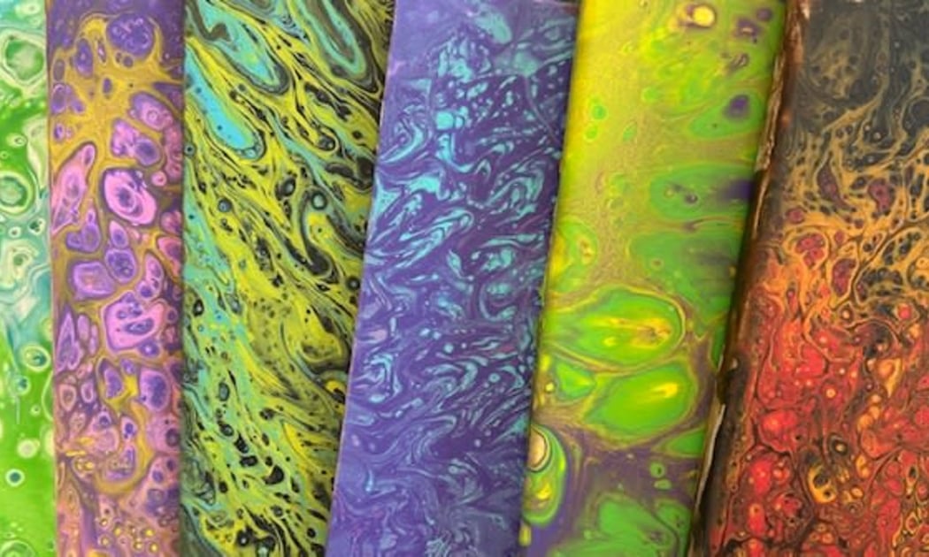 Make It Take It: Acrylic Pour Painting 2