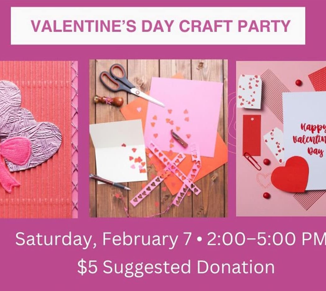 Valentine’s Day Craft Party 1