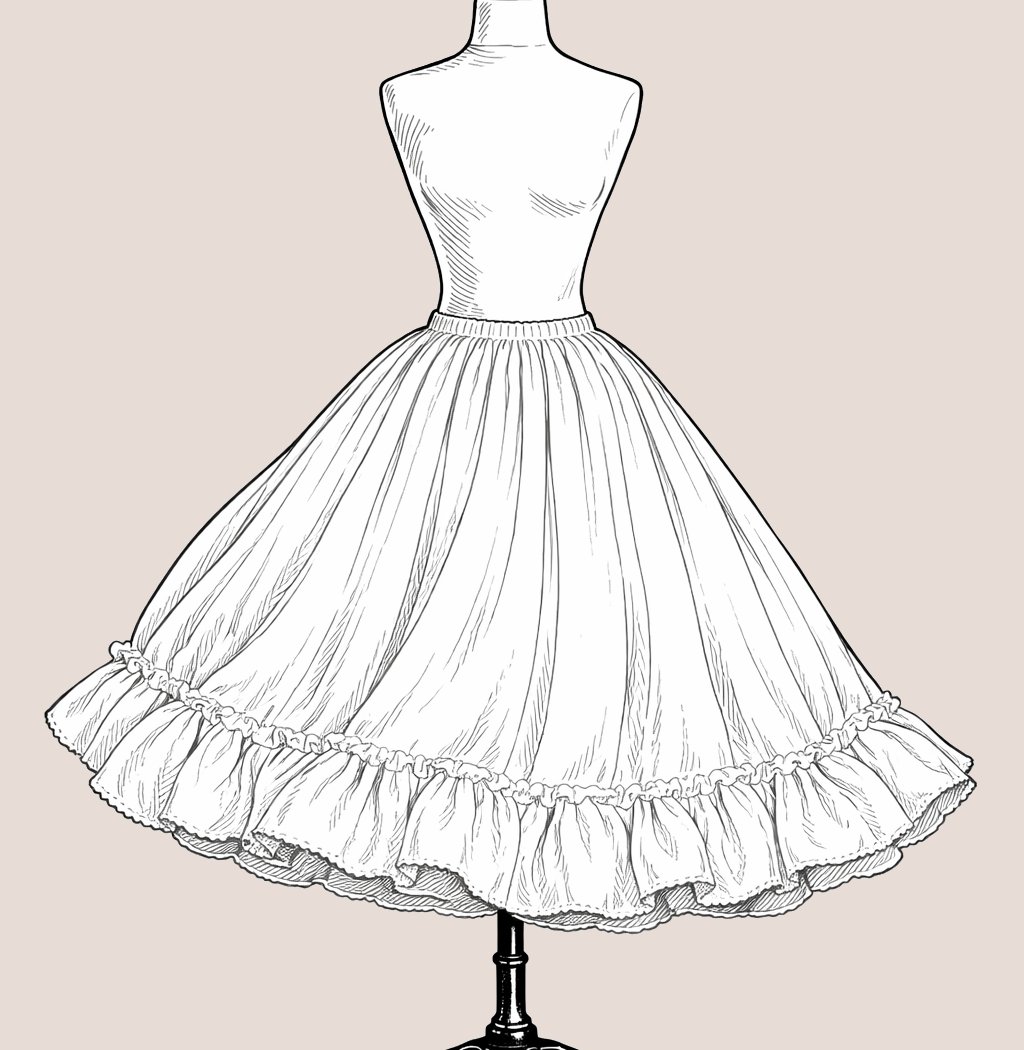 Mid-Victorian Petticoat Making Class 1