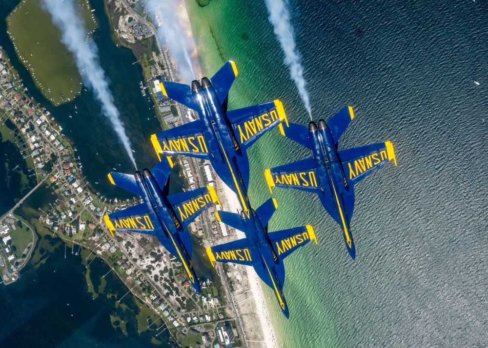 Blue Angels Practice Flight 1