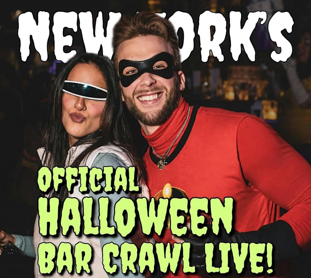 New York Official Halloween Bar Crawl 2026 By Bar Crawl LIVE!