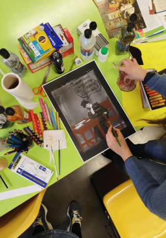 Visite-atelier en famille "La retouche tout un art"