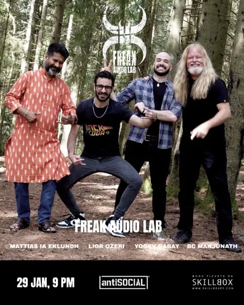 Freak Audio Lab: Mattias IA Eklundh ft. BC Manjunath, Yogev Gabay and Lior Ozeri 1