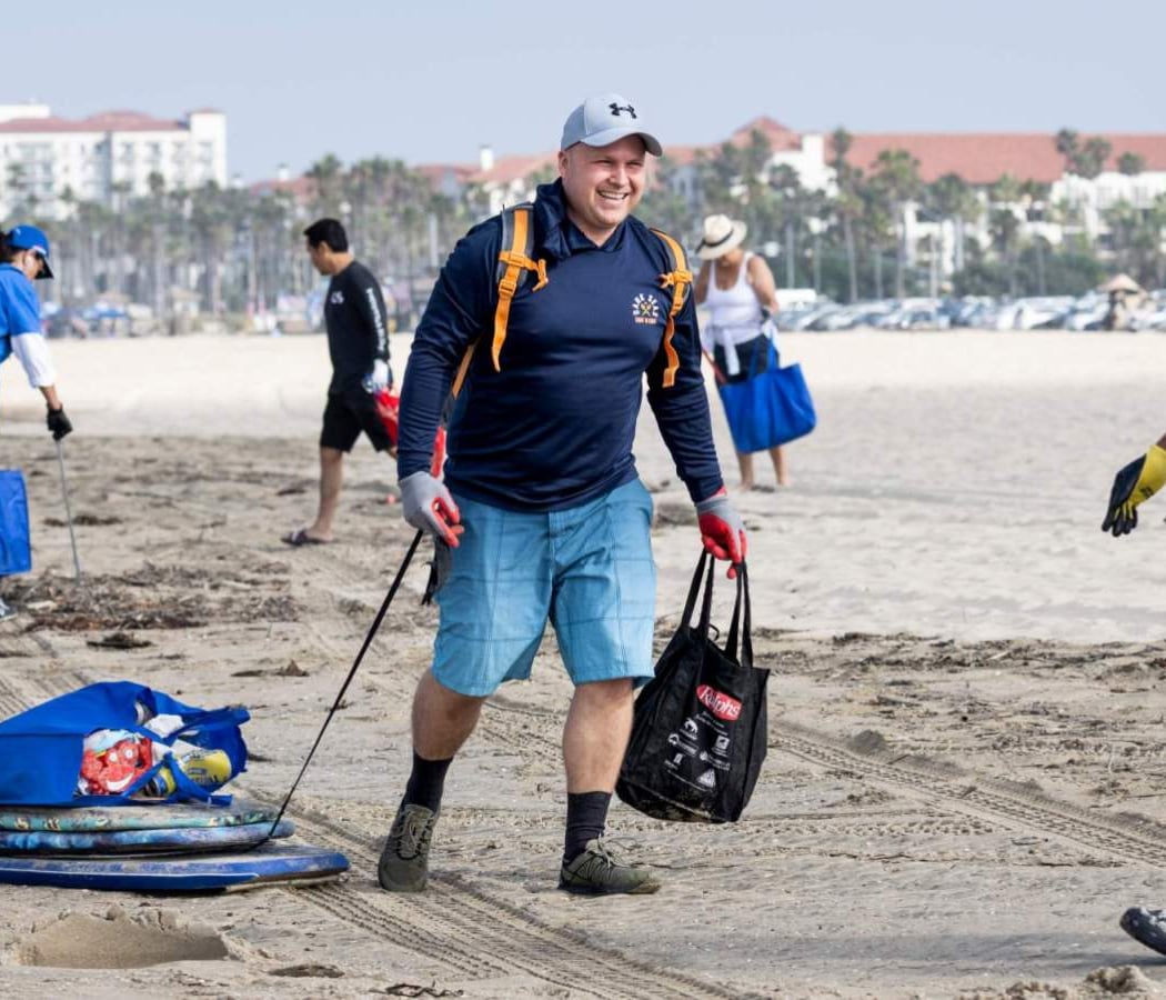 Huntington State Beach Cleanup x Coastkeeper 4