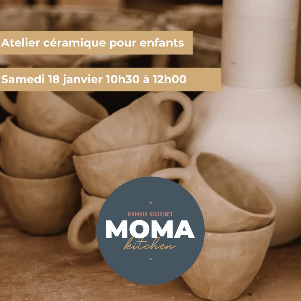 Atelier céramique pour enfants 1