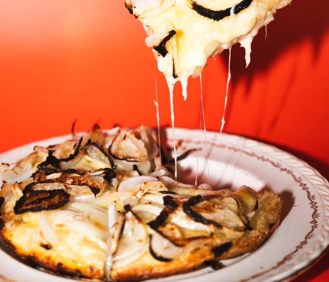 Pizza Carbonara façon Buenos Aires 1