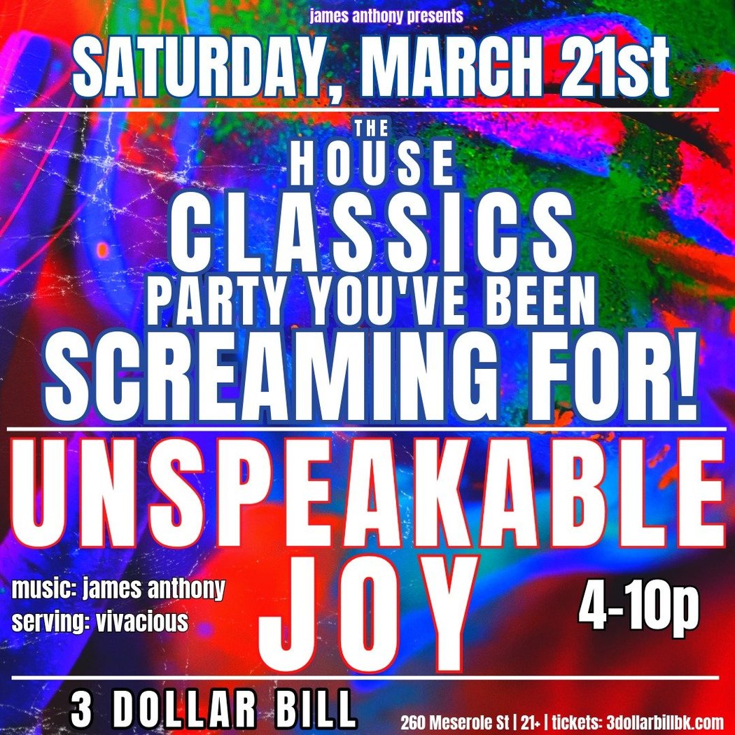Unspeakable Joy! 1