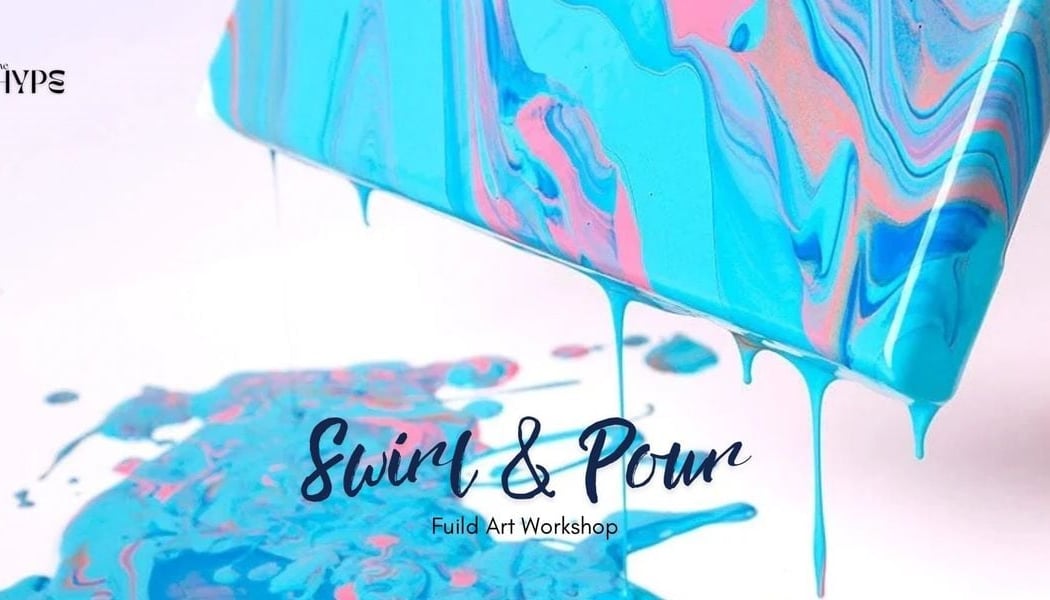 Swirl & Pour - Fuild Art Workshop 1