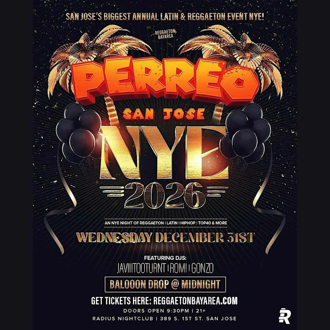 Perreo San Jose — New Year’s Eve Party 1