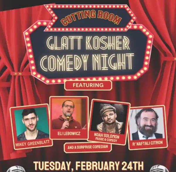 Glatt Kosher Comedy Night 1