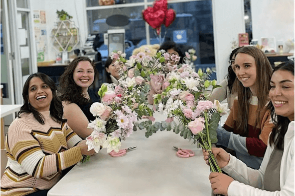 SCFF Floral Arrangement Workshop with Santa Clara Fine Florals 1
