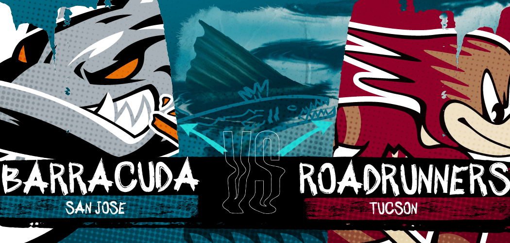 San Jose Barracuda vs. Tucson Roadrunners 1