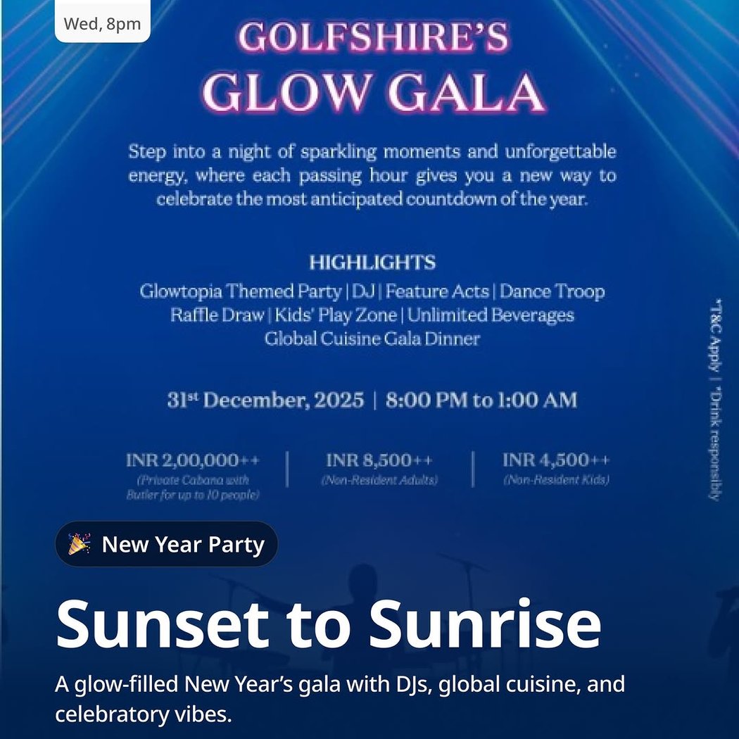 Sunset to Sunrise – NYE 1