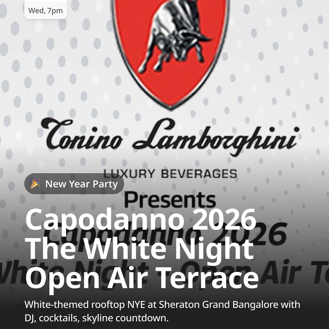 Capodanno 2026 – The White Night (Open Air Terrace) 1