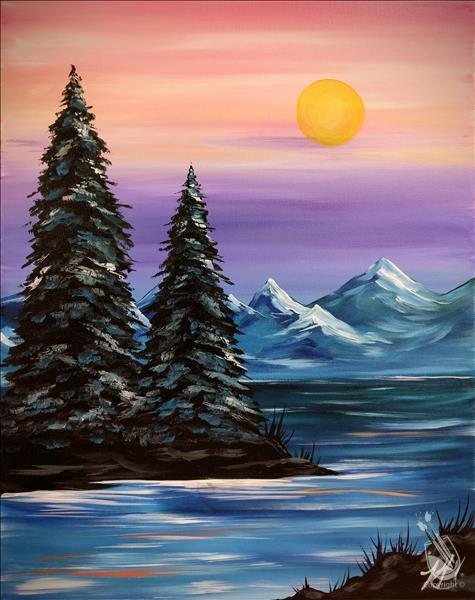 Pastel Mountains 1