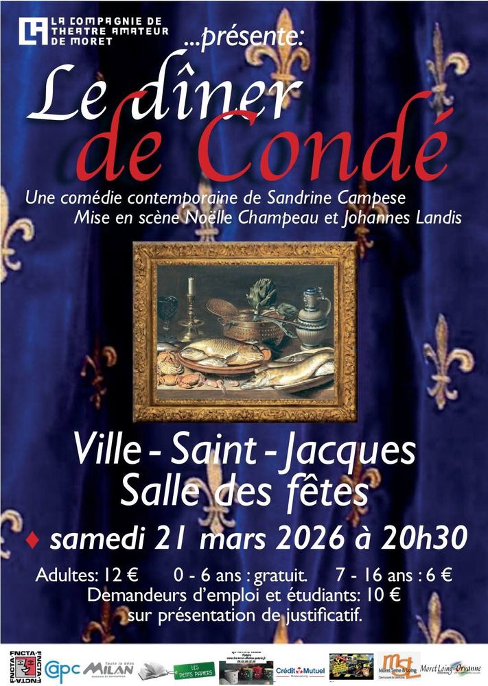 Théâtre "le dîner de Condé" 1