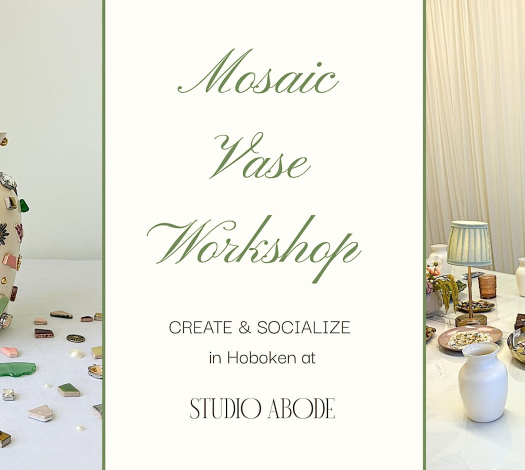 Mosaic Vase Workshop 1