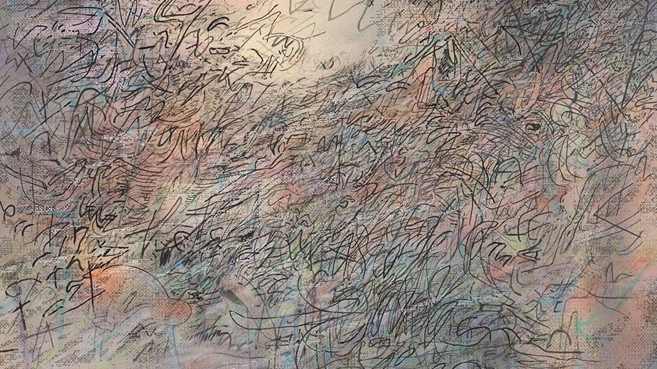JULIE MEHRETU: HOWL, EON (I, II) 2