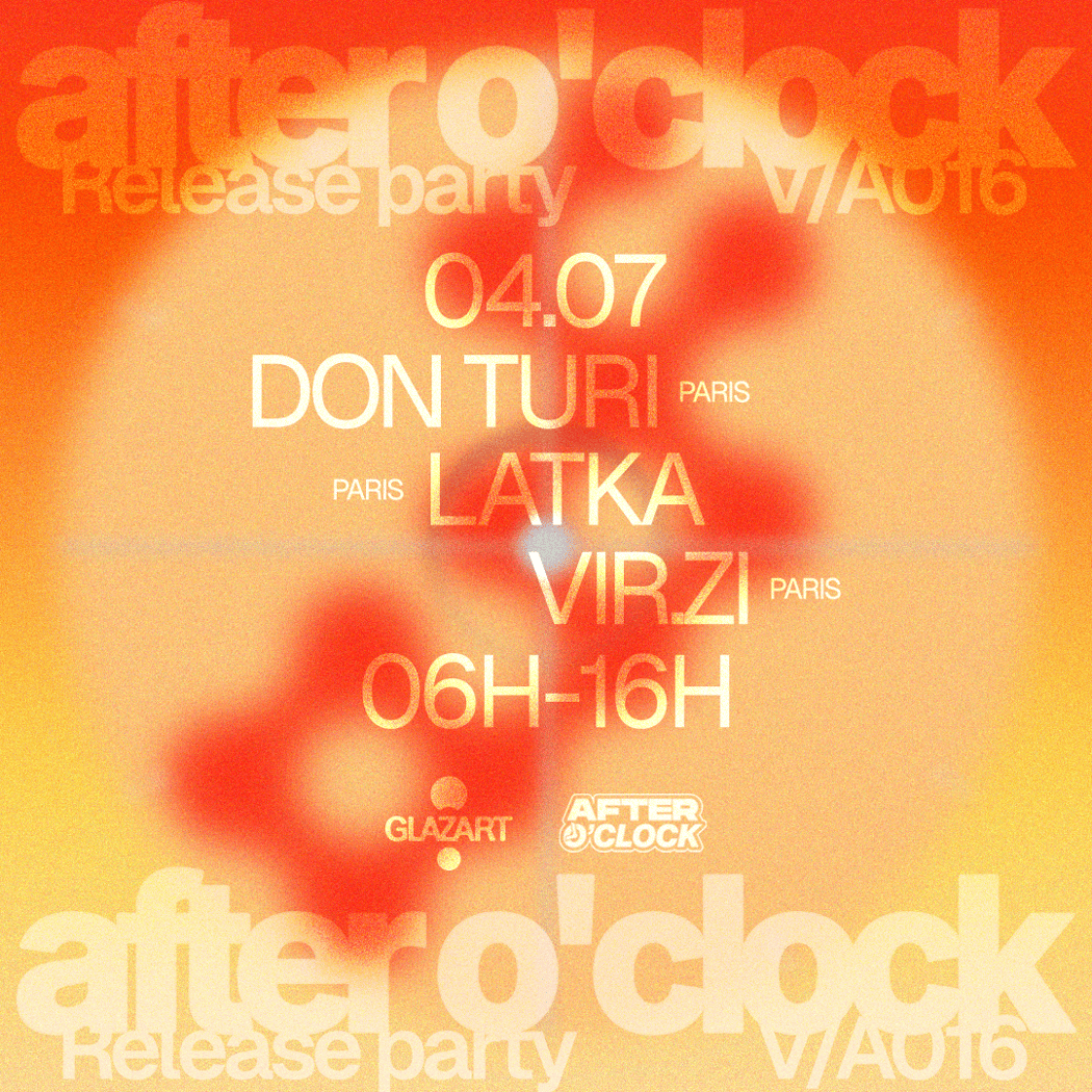 After O’Clock X La Plage Open Air : Release Party V/A016 : Don Turi, Latka, Vir.zi 1