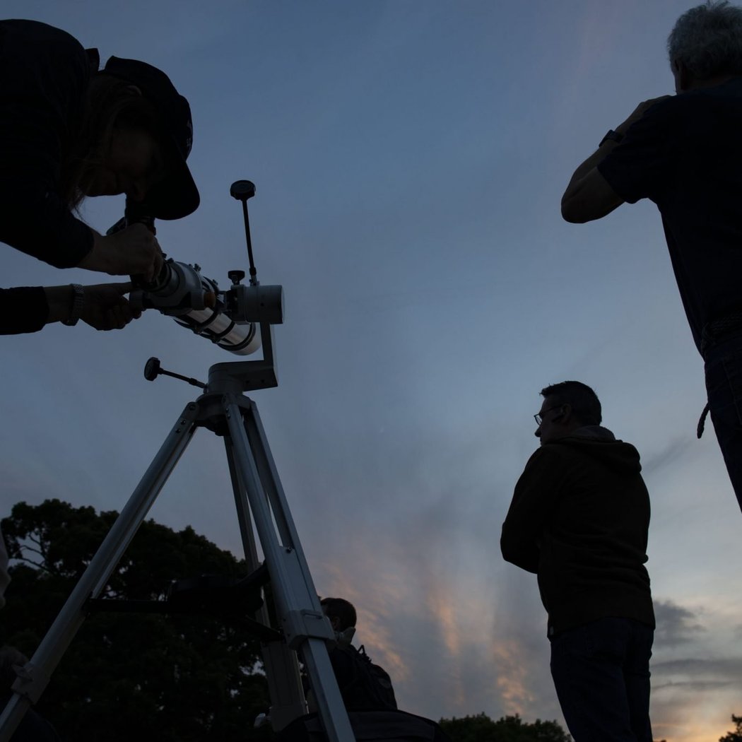 Stargazing at Floyd Bennett Field