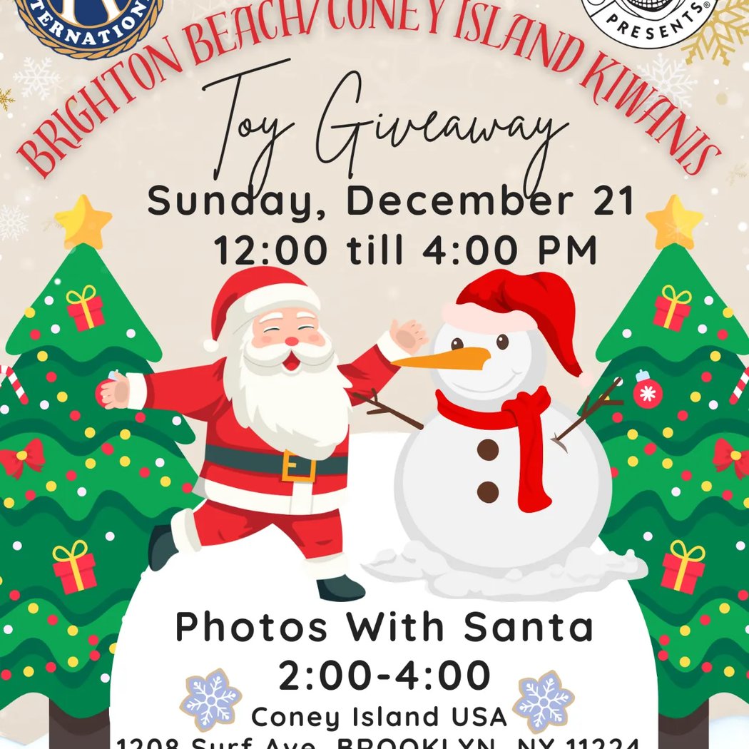 Brighton Beach/Coney Island Kiwanis Toy Giveaway 1