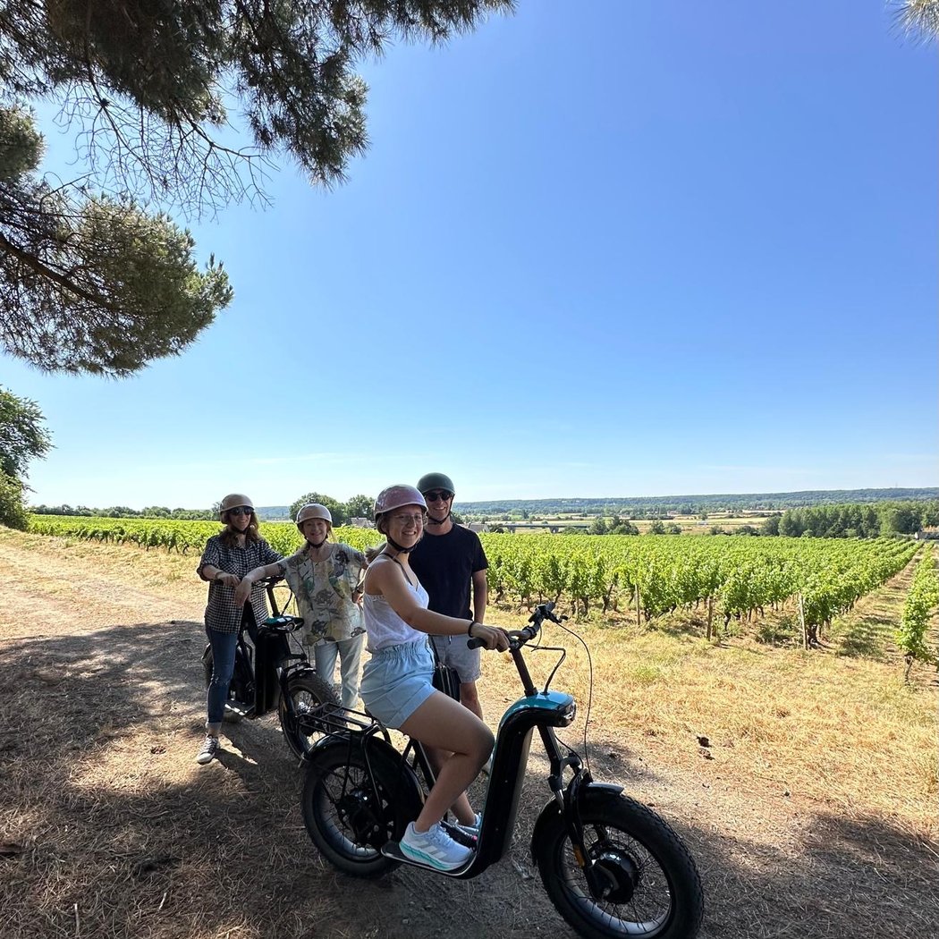 O Cœur Vignes Hire Scooter Tout Terrain 1