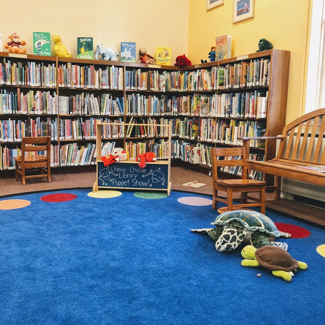 Chevy Chase Maryland Library 1