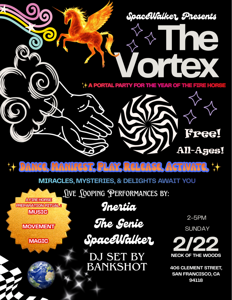 The Vortex: An afternoon portal party for the year of the fire horse 1