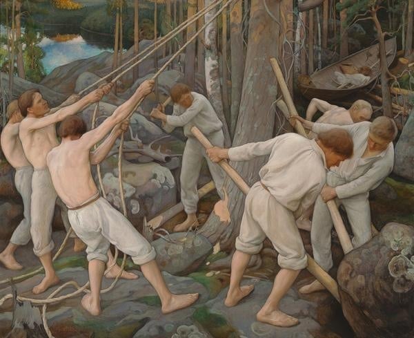 Pekka Halonen, Un hymne à la Finlande 2