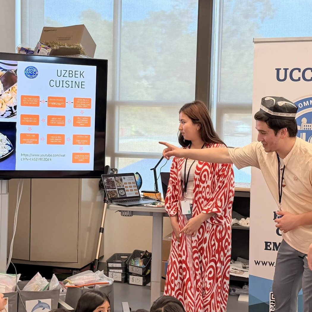 UCCSFBA Brings Uzbek Culture to Young Learners 3