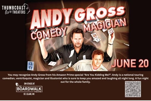 Andy Gross Comedy Magician 1