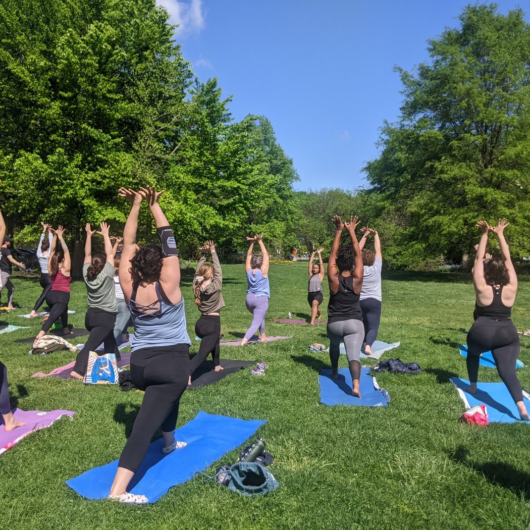 Yoga in the Park 1