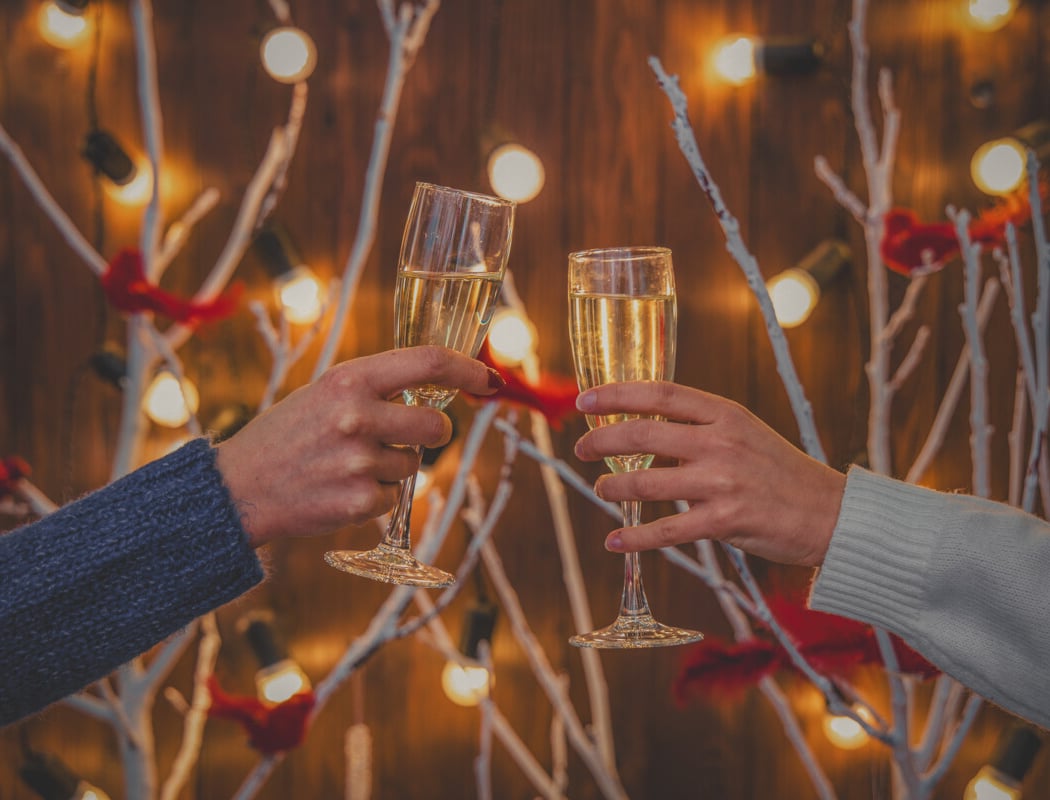 Holiday Bubbly Walk 1