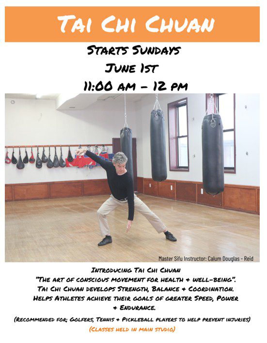 Tai Chi Chuan Starts Sundays 1